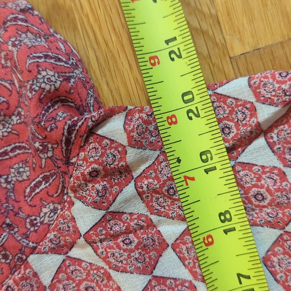 Lucky Brand Pink Patterned Blouse - Picture 5 of 10